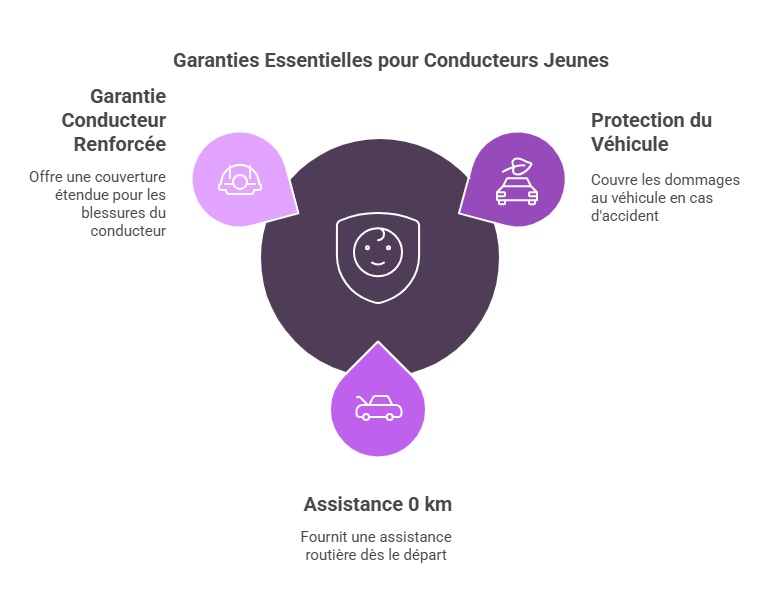 Garanties essentielles pour jeunes conducteurs