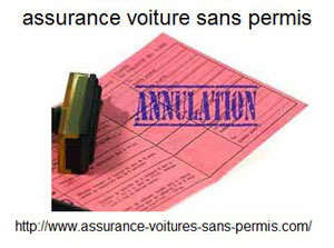 Assurance voiturette suite annulation de permis