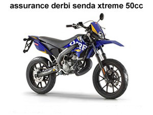 assurance Derbi senda xtreme 50cc