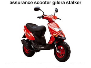 assurance scooter gilera