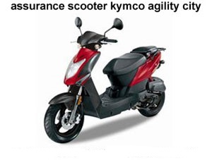 assurance kymco agility city 50