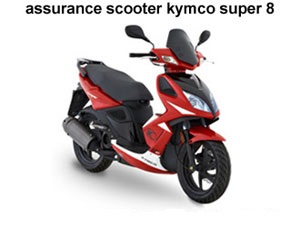 assurance scooter kymco super 8