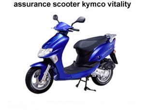 assurance scooter kymco vitality 50