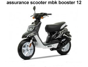 Assurance scooter MBK Booster 12