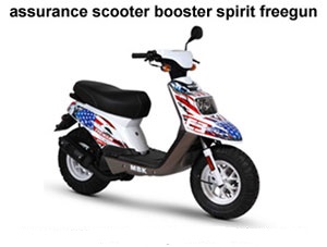 prix assurance scooter booster spirit