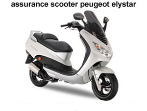 assurance scooter Peugeot elystar 50cc 50 cm3