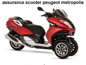 assurance scooter Peugeot Metropolis