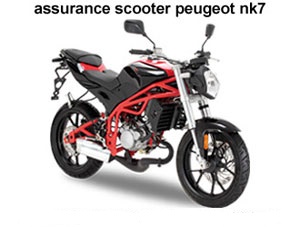 assurance scooter Peugeot nk7