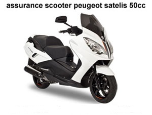 assurance scooter Peugeot satelis 50cc