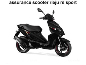 assurance scooter rieju rs sport