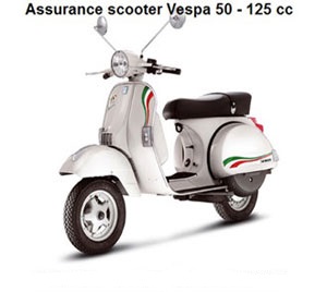 Assurance scooter Vespa