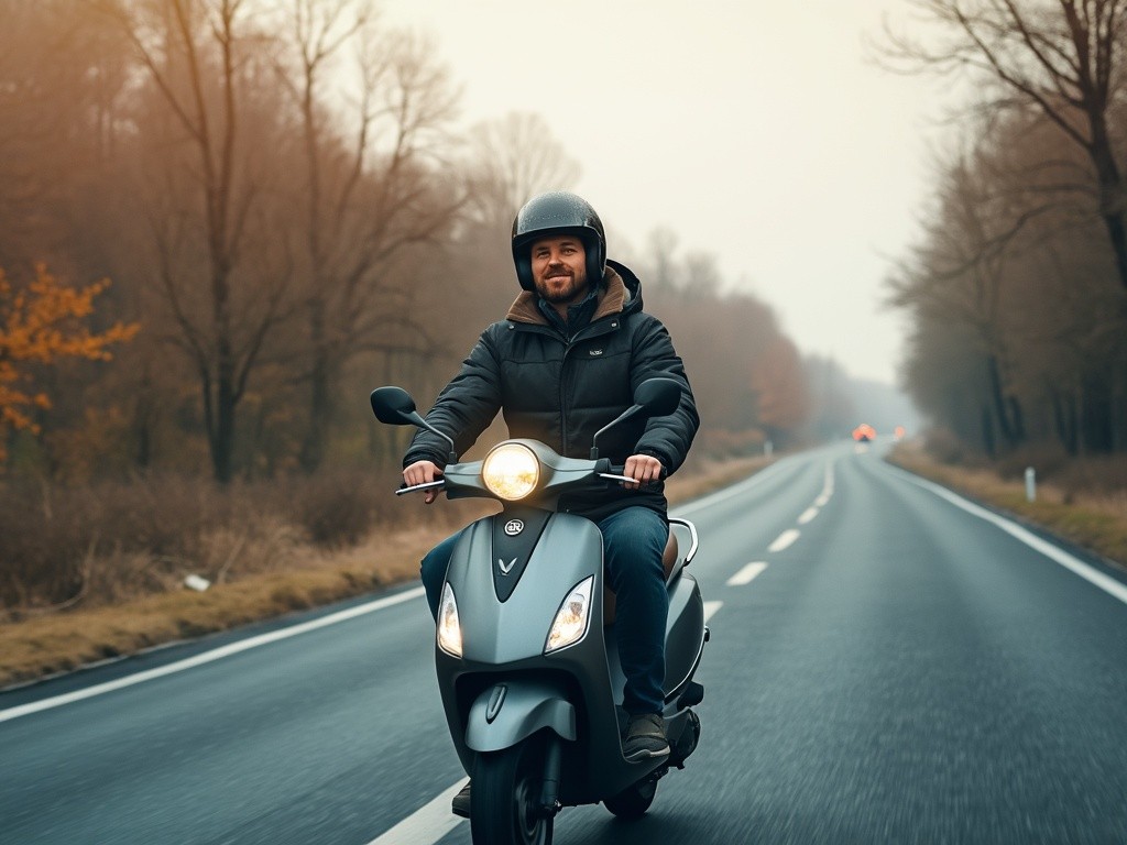 Client satisfait après avoir obtenu son permis A1 pour moto 125 cm³