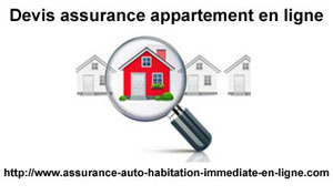 Assurance appartement en ligne