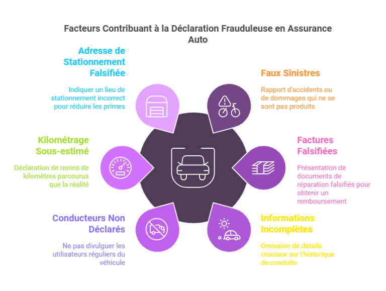 Fausse déclaration assurance auto - Solutions