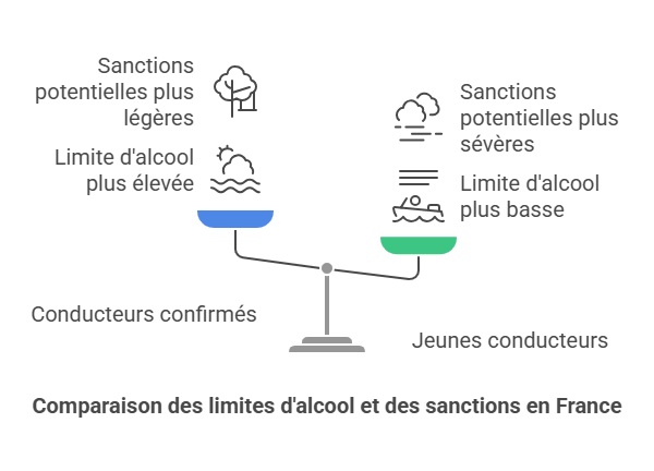 Limites d'alcool et sanctions pour conducteurs