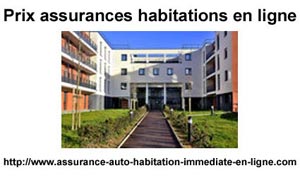 Assurance habitation en ligne