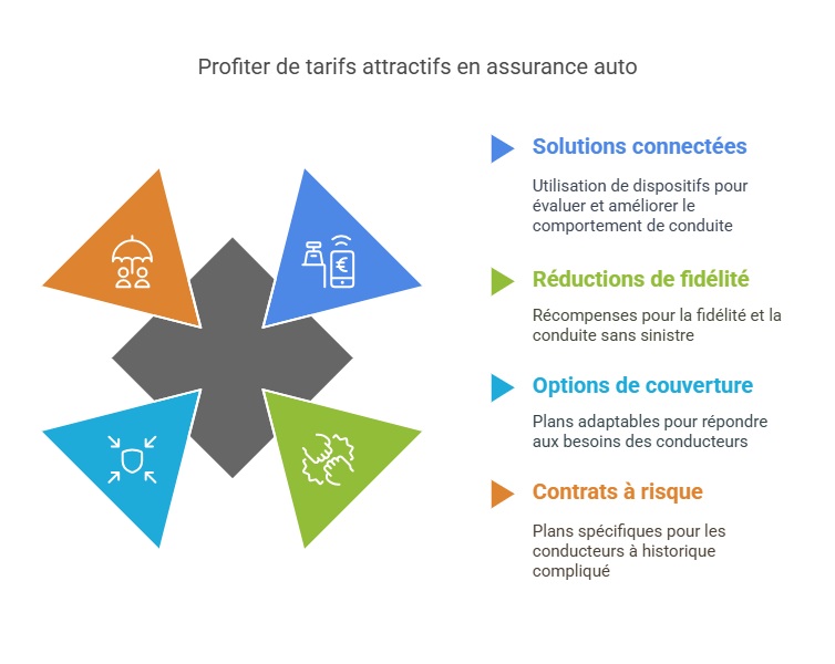 Profils pouvant bénéficier d'une offre avantageuse en assurance auto