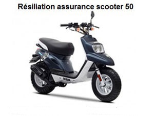 résiliation assurance scooter