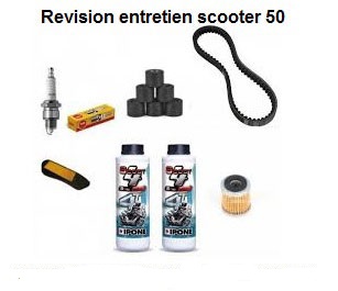 La révision et l'entretien de votre scooter 50