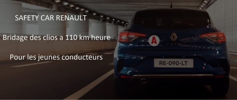 Proposition de bridage Renault Clio à 110 km/h