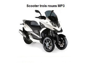 scooter 3 roues mp3