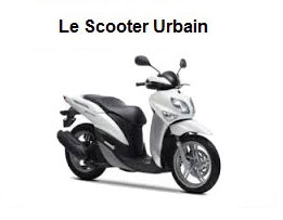 scooter 125 urban en ville