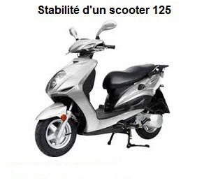Stabilité d'un scooter 125