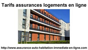 Assurance habitation en ligne