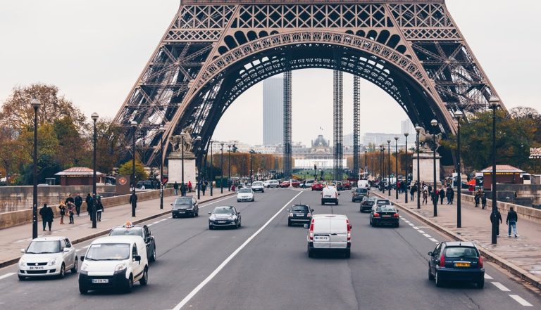 Voie de covoiturage parisien