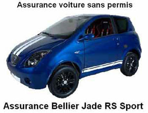 Assurance voiturette Bellier Jade RS Sport
