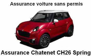 Assurance voiturette Chatenet CH26 Spring