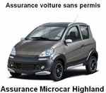 Assurance voiturette Microcar Highland