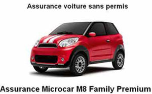 Assurance voiturette Microcar M8 Family Premium